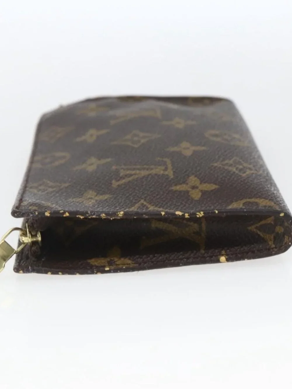 LOUIS VUITTON Monogram Bucket PM Accessory Pouch LV Auth 168751